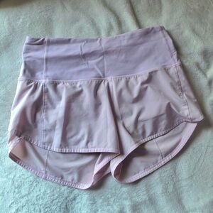 Women's Light Pink Shorts